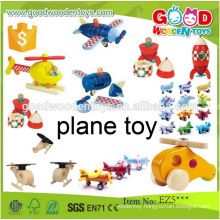 EN71 hot selling toy vehicle wooden plane toy OEM/ODM educational wooden plane toy for children